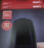 優(yōu)衣庫男裝HEATTECH ULTRA WARM圓領(lǐng)T恤長(cháng)袖保暖衣秋衣內衣479525 479525/09黑色 M 曬單實(shí)拍圖