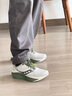Saucony索康尼彭于晏同款勝利22跑步鞋男緩震舒適慢跑鞋白綠42 曬單實(shí)拍圖