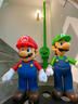馬里奧路易吉兄弟手辦大號擺件超級瑪麗周邊公仔玩偶禮物玩具模型 馬里奧+路易吉 彩盒裝 曬單實(shí)拍圖