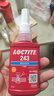 樂(lè )泰/loctite 243 螺絲膠 螺紋鎖固膠劑 NSF認證中等強度通用型密封單組分厭氧膠水 藍色 50ml/1支 曬單實(shí)拍圖