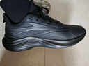 鴻星爾克男鞋秋冬季新款黑色運動(dòng)鞋保暖跑步鞋防潑水跑鞋子男革面鞋流星 【推薦款-防潑水皮面】正黑 42 曬單實(shí)拍圖