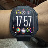 例米適用蘋(píng)果applewatch11/10/9/8手表S7表帶iwatch7保護套S10/9/8硅膠s6軟殼邊框ultra3/2/1代保護殼 黑色 適用iwatch S10/S11-46mm 曬單實(shí)拍圖