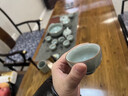唐帕景德鎮冰裂釉整套功夫茶具套裝禮盒送人家用青瓷蓋碗煮茶壺茶杯 17件 冰裂釉定青大套組-藍 曬單實(shí)拍圖