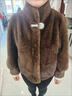 2025冬季新款貉子毛氣質(zhì)名媛短款外套皮草爆款女款毛毛高檔秋冬裝 咖啡色 L  115-130斤 曬單實(shí)拍圖