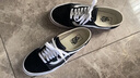 VANS萬(wàn)斯范斯官方 經(jīng)典款Old Skool復古男女低幫板鞋 黑色  40 曬單實(shí)拍圖