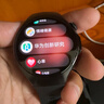 HUAWEI WATCH 5 42mm基礎款深錆色不銹鋼表殼幻月黑氟橡膠表帶首創(chuàng  )X-TAP智感窗eSIM通信手表華為智能手表 曬單實(shí)拍圖