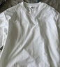 優(yōu)衣庫男裝女裝大師T AIRism棉混紡圓領(lǐng)T恤長(cháng)袖25秋冬新款479781 00 白色 L 曬單實(shí)拍圖