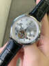 勞力士王子瑞士認證手表男士機械表全自動(dòng)多功能防水專(zhuān)用陀飛輪鏤空夜光男表 R3235本色白面+贈送原裝皮帶 42mm 曬單實(shí)拍圖