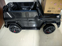 福兒寶奔馳授權大G兒童電動(dòng)車(chē)玩具車(chē)可坐人四輪帶遙控越野小孩寶寶送禮 四驅黑+減震器+后備箱+皮座 曬單實(shí)拍圖