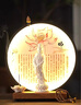 德化陶瓷品質(zhì)觀(guān)音菩薩佛像擺件新中式禪意家居客廳玄關(guān)裝飾陶瓷工藝品擺設 【熱銷(xiāo)精選】觀(guān)音-步步生蓮心經(jīng)燈全套 曬單實(shí)拍圖