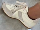 百麗輕氧阿甘德訓鞋女學(xué)生輕便增高休閑鞋B2660CM5 奶油白 36 曬單實(shí)拍圖