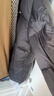 鴨鴨【255g充絨】羽絨服男士短款加厚冬季新款時(shí)尚面包服防寒保暖外套 黑色 XL 曬單實(shí)拍圖