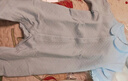 優(yōu)衣庫嬰幼兒寶寶壓線(xiàn)連體衣長(cháng)袖爬爬服嬰兒衣服25秋冬新款478819 60 淺藍色 80cm 曬單實(shí)拍圖