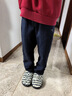 安踏兒童長褲男女童25冬舒適保暖加絨針織運(yùn)動長褲A72545701 曬單實拍圖