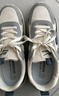 回力男鞋冬季運動(dòng)鞋男百搭休閑鞋子男款軟底跑步鞋 米灰灰藍 42 曬單實(shí)拍圖