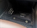 奧迪A4L Q5L A6L A3 Q3 Q7 Q2L A5 A8L Q5環(huán)保繡標全包圍汽車(chē)腳墊 黑色+黑色絲圈雙層-帶車(chē)標-雙儲物兜 曬單實(shí)拍圖
