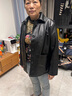 啄木鳥(niǎo)（TUCANO）皮衣PU大尺碼外套新款顯瘦皮夾克外套女2026春秋新款加絨皮衣 黑色【加/絨款】 2XL【建議125-140斤】 曬單實(shí)拍圖