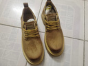 公牛世家男鞋2025秋冬季新款英倫風(fēng)厚底工裝休閑皮鞋板鞋子男款運動(dòng)馬丁靴 黃色【四季款單鞋】GN123101551 42 曬單實(shí)拍圖