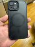 億色（ESR）適用蘋(píng)果15手機殼iphone15保護套磁吸殼硅膠軟邊超薄磨砂硬殼氣囊防摔鏡頭全包男女生半透黑 曬單實(shí)拍圖