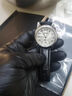 萬(wàn)寶龍表帶真皮手表帶時(shí)光行者男女款頭層牛皮蝴蝶扣原裝款表帶 黑色銀蝴蝶扣 20mm接口寬度 曬單實(shí)拍圖