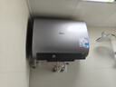 美的（Midea）60升玲瓏超薄雙膽扁桶電熱水器3300W變頻 水電分離鎂棒免換一級能效F6033-UDmini國家補貼以舊換新 曬單實(shí)拍圖