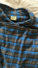 優(yōu)衣庫女裝法蘭絨箱型襯衫/格紋美式復古479086 65 寶藍色 M /160/84A 曬單實(shí)拍圖