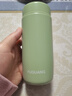 富光 保溫杯小巧可愛(ài)便攜少女316不銹鋼迷你水杯簡(jiǎn)約保溫瓶禮物送女友 牛油果綠200ml+升級316L材質(zhì) 曬單實(shí)拍圖