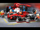 樂(lè )高（LEGO）積木拼裝城市系列60443 法拉利F1賽車(chē)維修站男孩兒童玩具生日禮物 曬單實(shí)拍圖