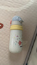 貝親（Pigeon）兒童彩繪插畫(huà)保溫杯水杯寶寶嬰幼兒直飲吸管保溫奶瓶500ml 0-3歲 曬單實(shí)拍圖