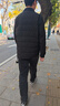 HLA海瀾之家羽絨服男輕商務(wù)時(shí)尚翻領(lǐng)外套男冬季 曬單實(shí)拍圖