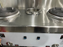 好廚官 猛火灶商用飯店廚房灶臺熄火保護燃氣灶商用灶臺設備酒店食堂單雙灶煤氣液化氣天然氣 【標準風(fēng)機款】雙炒帶盆150*80*80厘米 曬單實(shí)拍圖