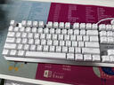 宏碁（acer）OKW213機械鍵盤(pán)108鍵全鍵無(wú)沖有線(xiàn)側刻鍵盤(pán)鼠標套裝RGB背光旋鈕電腦電競游戲辦公鍵盤(pán) 白色正刻【全鍵無(wú)沖】 青軸（游戲玩家推薦） 曬單實(shí)拍圖