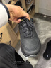 安踏冠軍榮耀2-都市版全天候系列通勤慢跑緩震回彈跑鞋112515572A 基礎黑-3 40.5 (250mm) 曬單實(shí)拍圖
