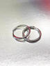 溥畔莫比烏斯情侶戒指定情信物男女開(kāi)口戒情侶款素圈月老紅線(xiàn)食指戒 女款 曬單實(shí)拍圖