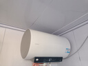 海爾（Haier）電熱水器60升熱水器家用 一級能效金剛搪瓷內膽速熱省電大水量租房lead儲水式電熱水器 防電墻 60L 2200W DN3/0水垢免清洗/自動(dòng)關(guān)機 曬單實(shí)拍圖