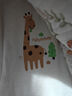 貝瑞加（Babyprints）寶寶連體衣嬰兒四季內衣長(cháng)袖爬服純棉A類(lèi)柔軟衣服 長(cháng)頸鹿80 曬單實(shí)拍圖