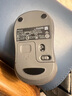 羅技（Logitech）M220 輕音鼠標 無(wú)線(xiàn)鼠標 辦公鼠標 對稱(chēng)鼠標 帶無(wú)線(xiàn)微型接收器 灰黑色 曬單實(shí)拍圖