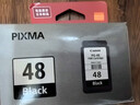 佳能（Canon）PG-48 黑色墨盒(適用E478/E478R/E3480/E418/E4280/E4580) 曬單實(shí)拍圖