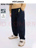 MiniPeace太平鳥(niǎo)童裝冬新男童牛仔長(cháng)褲FAHAE4A87 深藍色牛仔1 110 曬單實(shí)拍圖