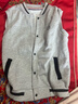 努比屋男童馬甲兒童春秋背心大童薄款馬夾男孩外穿學(xué)院風(fēng)休閑立領(lǐng)坎肩 曬單實(shí)拍圖
