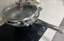 愛(ài)仕達（ASD）炒鍋無(wú)涂層純鈦炒菜鍋鈦鍋防粘0涂層燃氣電磁爐通用32cm適合3-5人 曬單實(shí)拍圖