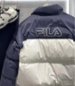 FILA 斐樂(lè )官方男士羽絨馬甲冬新款簡(jiǎn)約百搭保暖基礎立領(lǐng)外套 正黑色-BK XL XL 180/100A 曬單實(shí)拍圖