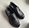 海瀾之家HLA皮鞋男士套腳軟底舒適耐磨休閑鞋HAAPXM1DBA040 黑色42 曬單實(shí)拍圖