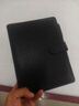 旭辰文具簡(jiǎn)約商務(wù)A5活頁(yè)本筆記本本子黑色100張6孔可替換內芯高端皮面本工作記事本日記本可拆卸禮物伴手禮 曬單實(shí)拍圖