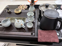 琦軒源功夫茶具套裝茶盤(pán)家用整套全自動(dòng)一體燒水壺泡茶臺茶海 song雙桶 曬單實(shí)拍圖
