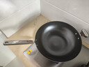 康巴赫（KBH）鐵鍋 聚能鑄鐵氮化抗銹炒鍋健康無(wú)涂層家用炒菜鍋燃氣電磁爐通用 曬單實(shí)拍圖