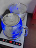 豐谷全自動(dòng)上水電熱水壺 茶臺燒水壺 家用辦公嵌入式茶桌茶幾一體機茶具電茶爐套裝 1L （37*20cm）底部上水銀色-消毒款 曬單實(shí)拍圖