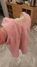 英氏兒童保暖背心內衣秋冬男女童加厚保暖柔軟A類(lèi)圓領(lǐng)居家睡衣打底 粉色【300克】 140 曬單實(shí)拍圖