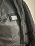 貴人鳥(niǎo)棉服男冬季假兩件棉襖厚外套男棉衣中青年男女同款 耀夜黑 3XL  曬單實(shí)拍圖