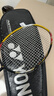 YONEX尤尼克斯羽毛球拍全碳素天斧進(jìn)攻AX21S鈦陽(yáng)金5U5已穿26磅附手膠 曬單實(shí)拍圖